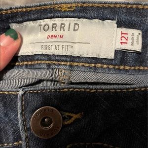 Torrid Denim First At Fit Size 12T (tall)